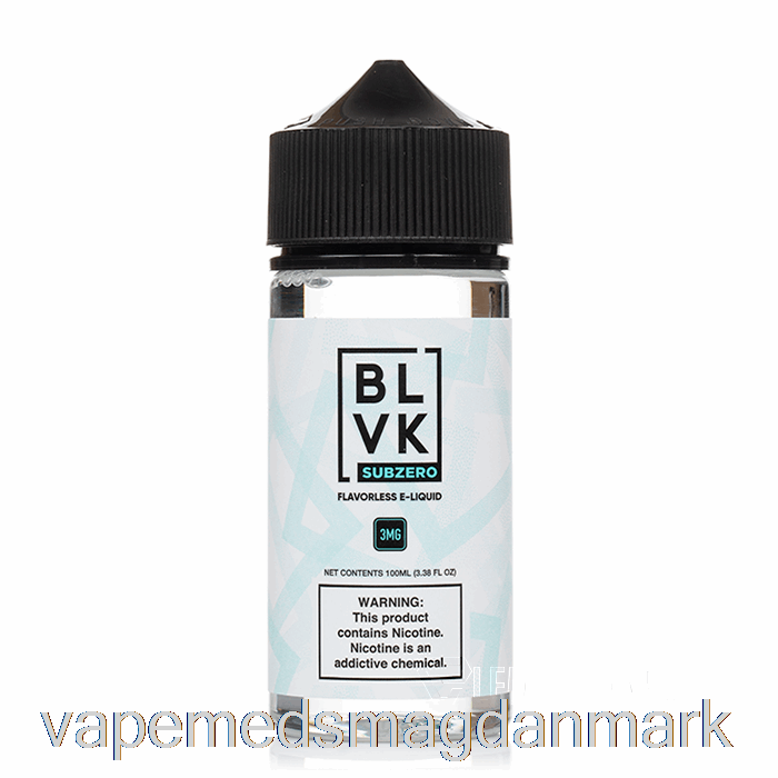 Engangs Vape Danmark Sub Zero - Blvk - 100ml 3mg